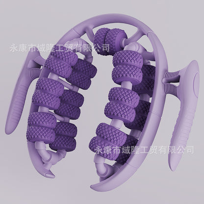 New Yoga Wheel Ring Leg Clamp Roller Leg Deep Muscle Relaxation Massage Equipment Fitness Sports Aid