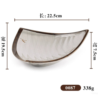 Melamine Japanese-style imitation porcelain hot pot restaurant spoon set tableware