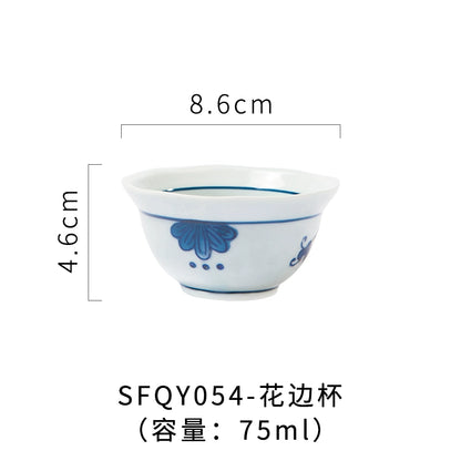 A radish Japanese-style coarse ceramic rice bowl features retro creative dishes and cups slightly flawed tableware ice cream bowl