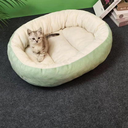 kennel oval pet kennel cool kennel dog bed medium and large kennel mat winter warm cat kennel