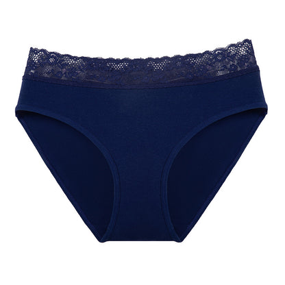 multi-size briefs lace ladies pure cotton high waist sexy underwear