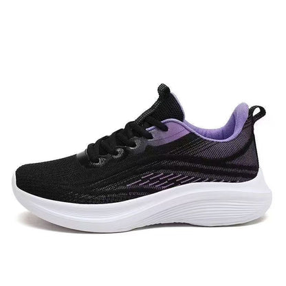 Women's shoes, sneakers, women's summer new running shoes, shock-absorbing shoes, soft-soled mesh casual shoes, breathable running shoes