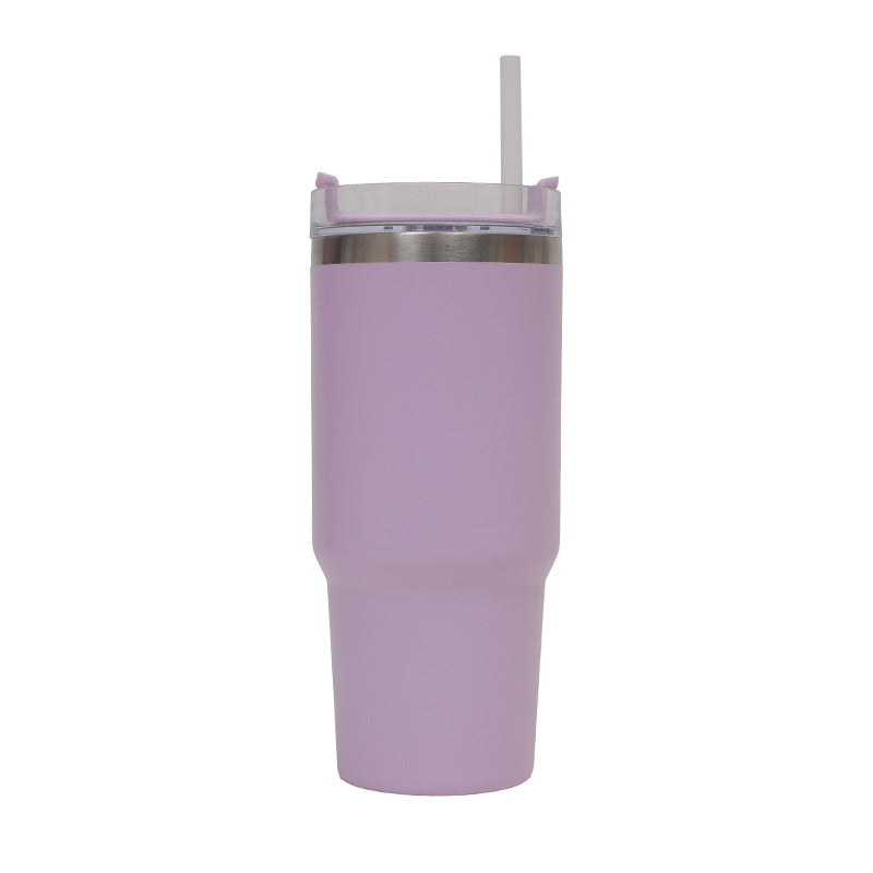 New hand-held car car mug Ice Fighter Cup mini thermos mug female high value cute stainless steel thermos water cup