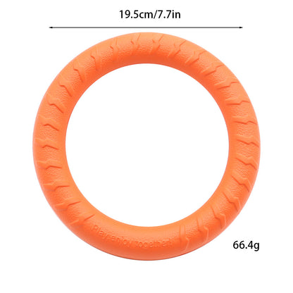 EVA pet toys dog frisbee bite ring dog toys can't bite teeth grinding pet ball puppy supplies dog pull tab