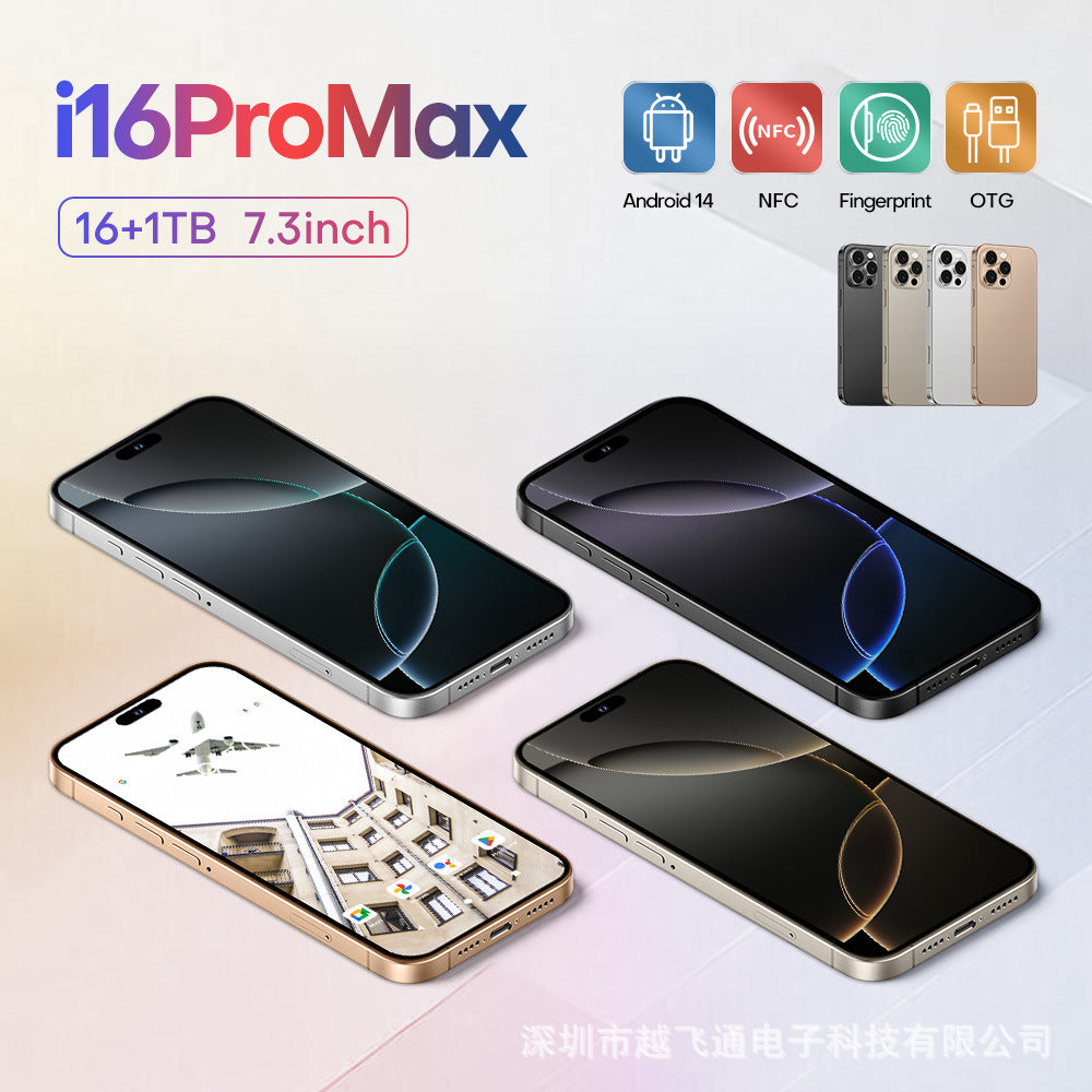 i16 ProMax  mobile phone 16+11T large memory mobile phone