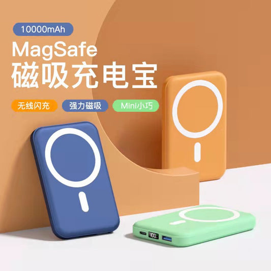 Magsafe Magnetic Wireless Power Bank Fast Charging Charger Large Capacity 10000 mAh Portable Power Bank