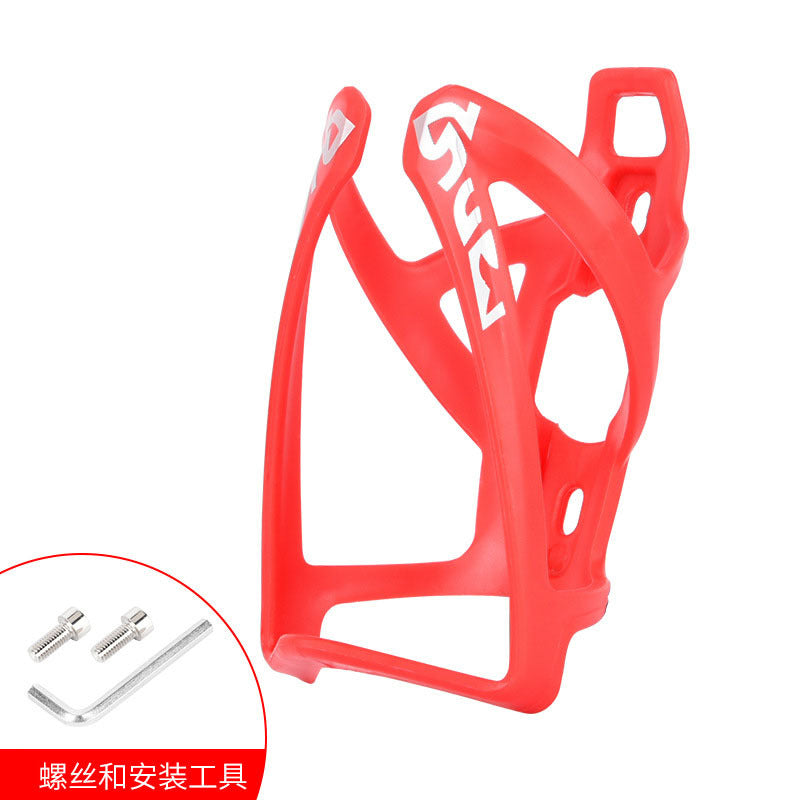 Bicycle water bottle cage PC plastic aluminum alloy road bike cup holder mountain bike riding equipment accessories