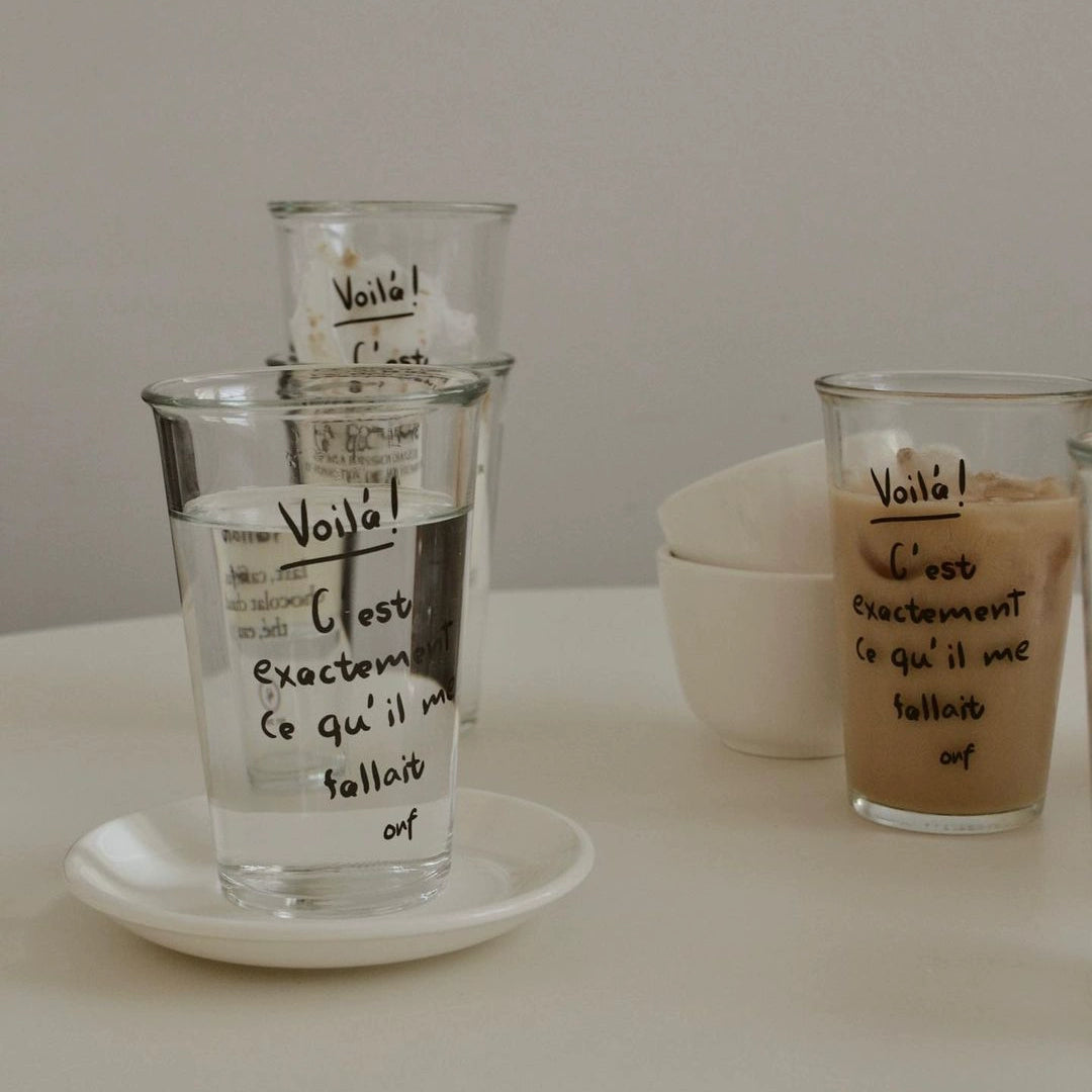 French printing large capacity water cup