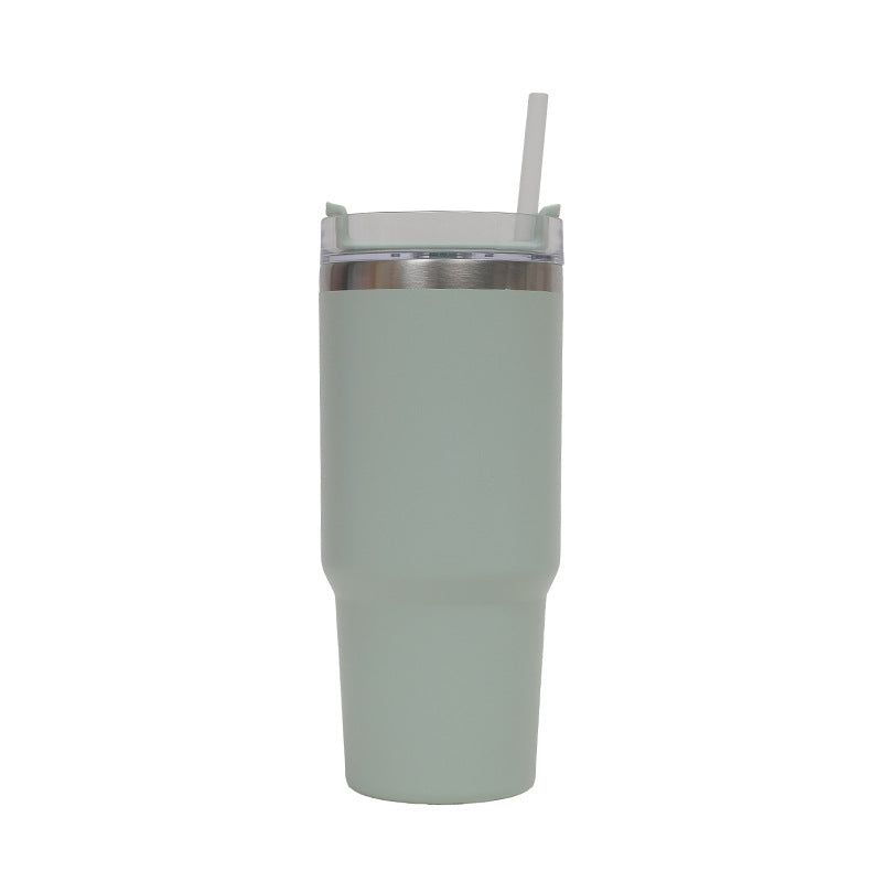 New hand-held car car mug Ice Fighter Cup mini thermos mug female high value cute stainless steel thermos water cup