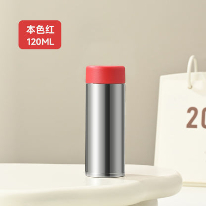 New Mini Thermos Mug Small Portable Simple Creative Water Cup Portable Pocket Cup Spot