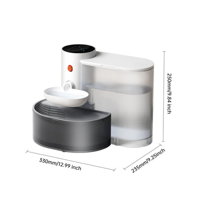 pet water dispenser, cat supplies, pet gravity, automatic pouring drinker, dog universal