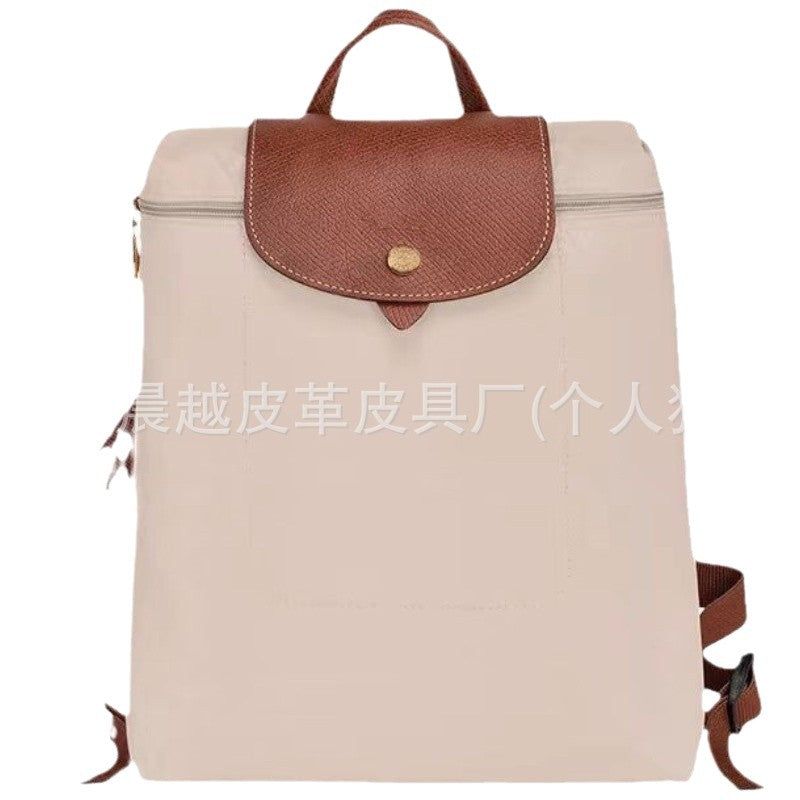 (French) dragon backpack handbag, waterproof nylon ladies backpack, school bag, commuter bag, changing bag