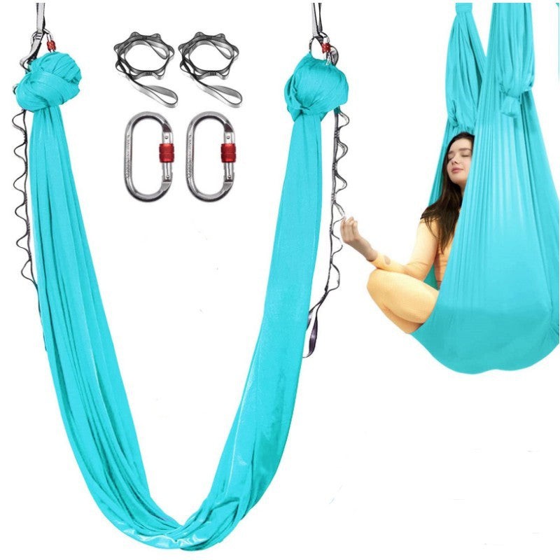 5 meters aerial yoga hammock 2.8 meters wide swing home indoor accessories fixed rope sling cloth for yoga studio special