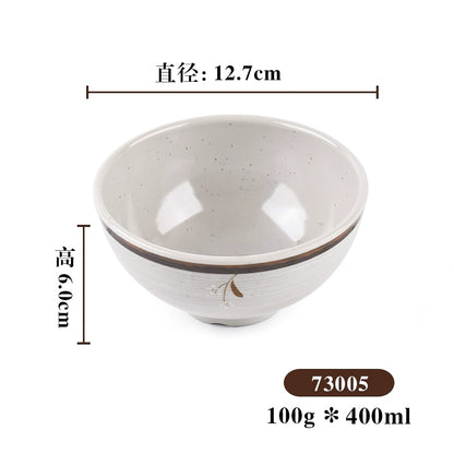 Melamine Japanese-style imitation porcelain hot pot restaurant spoon set tableware