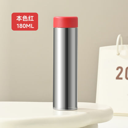 New Mini Thermos Mug Small Portable Simple Creative Water Cup Portable Pocket Cup Spot