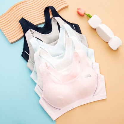 New student bra running quick-drying breathable girl underwear junior high school development girl bra vest