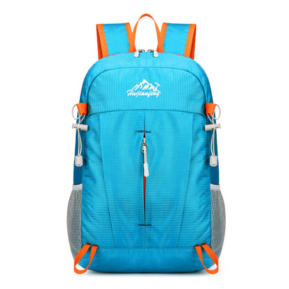 Cross-border sports outdoor backpack lightweight travel portable folding bag mountaineering bag hiking and cycling waterproof backpack