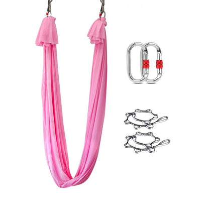 5 meters aerial yoga hammock 2.8 meters wide swing home indoor accessories fixed rope sling cloth for yoga studio special