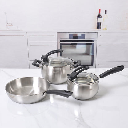 stainless steel pots and pans set kit  source pots thickened cookware cookware soup pot cookware