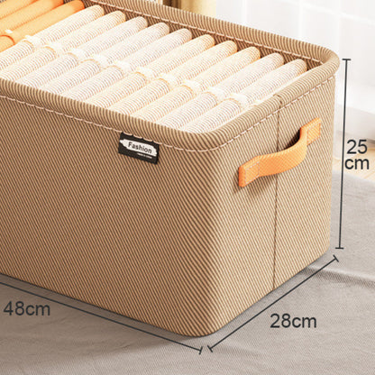 clothing storage basket, thickened steel frame storage box, miscellaneous clothing and pants storage artifact, a must-have for home and dormitory