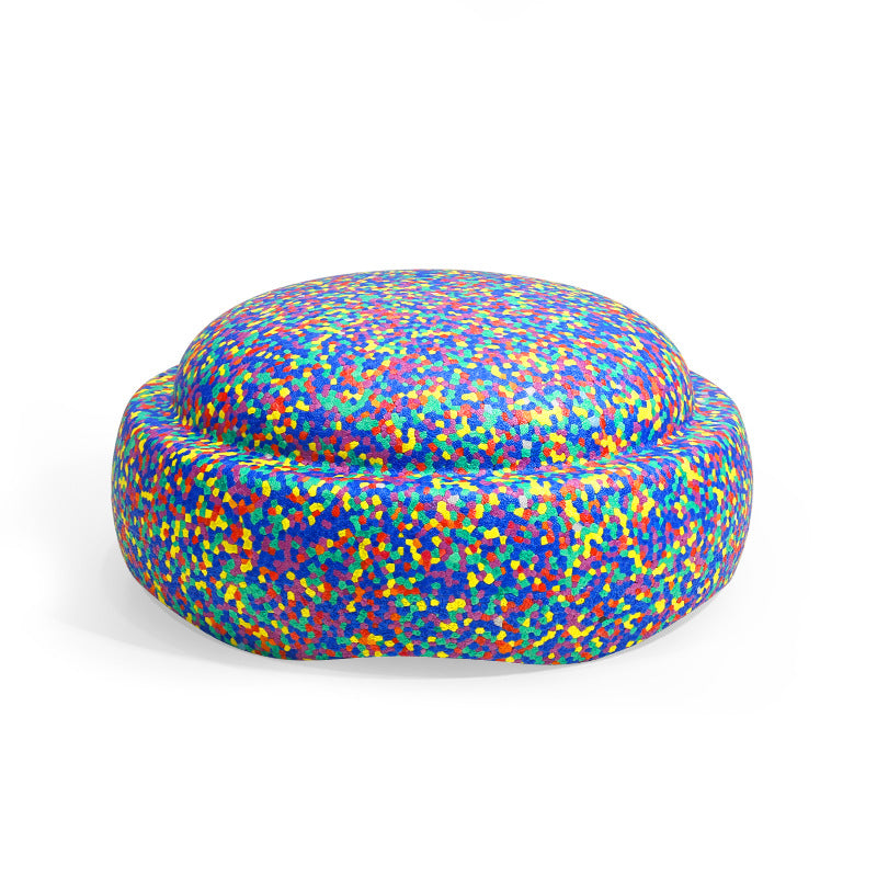 Children's Rainbow River Crossing Stone EPP Sensory Integration Training Equipment Stepping Stone Balance Training Bridge Stone Children's Toys