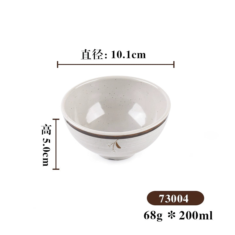 Melamine Japanese-style imitation porcelain hot pot restaurant spoon set tableware