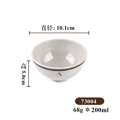 Melamine Japanese-style imitation porcelain hot pot restaurant spoon set tableware