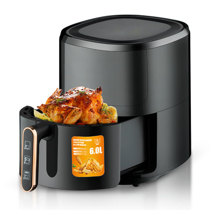 Multifunctional Air Fryer & Oven with Transparent Window  Healthy Oil-Free Cooking