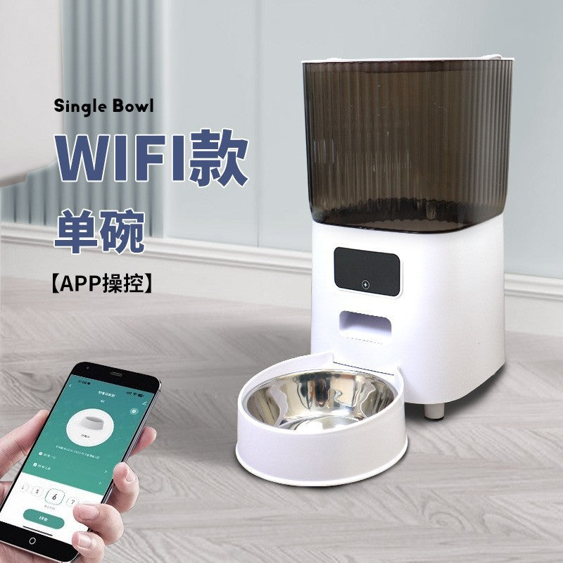 Explosive pet 5L automatic feeder, cat smart products, regular and quantitative remote feeding, dog universal