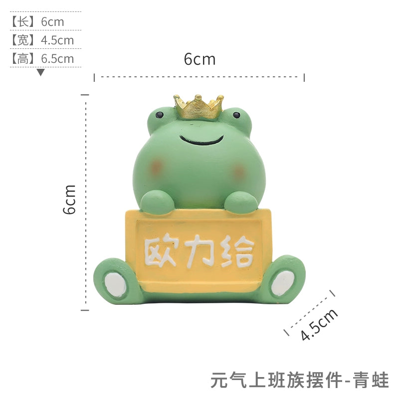 Cartoon animal Japanese small decoration creative home desk desktop decoration cute zakka small gift for others
