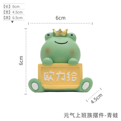 Cartoon animal Japanese small decoration creative home desk desktop decoration cute zakka small gift for others