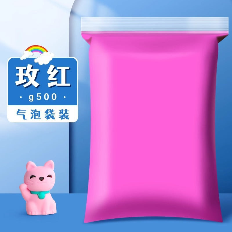 Ultra light clay children's 36 colors 500 grams plasticine dough kindergarten handmade toys space clay ultra light paper clay