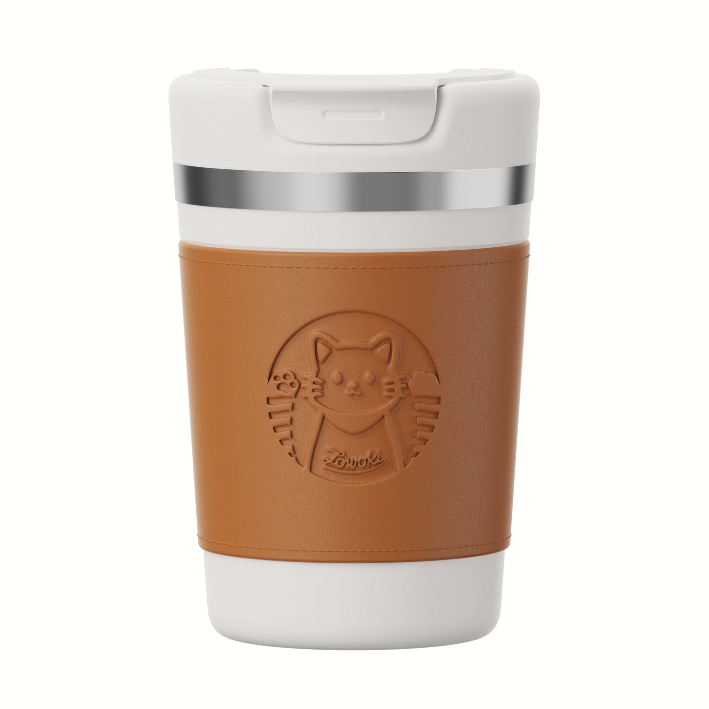Stainless steel insulated coffee cup