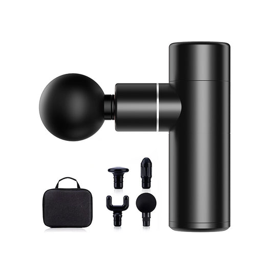 portable mute aluminum alloy massage gun fascia grab Shenzhen factory mini mini fascia gun