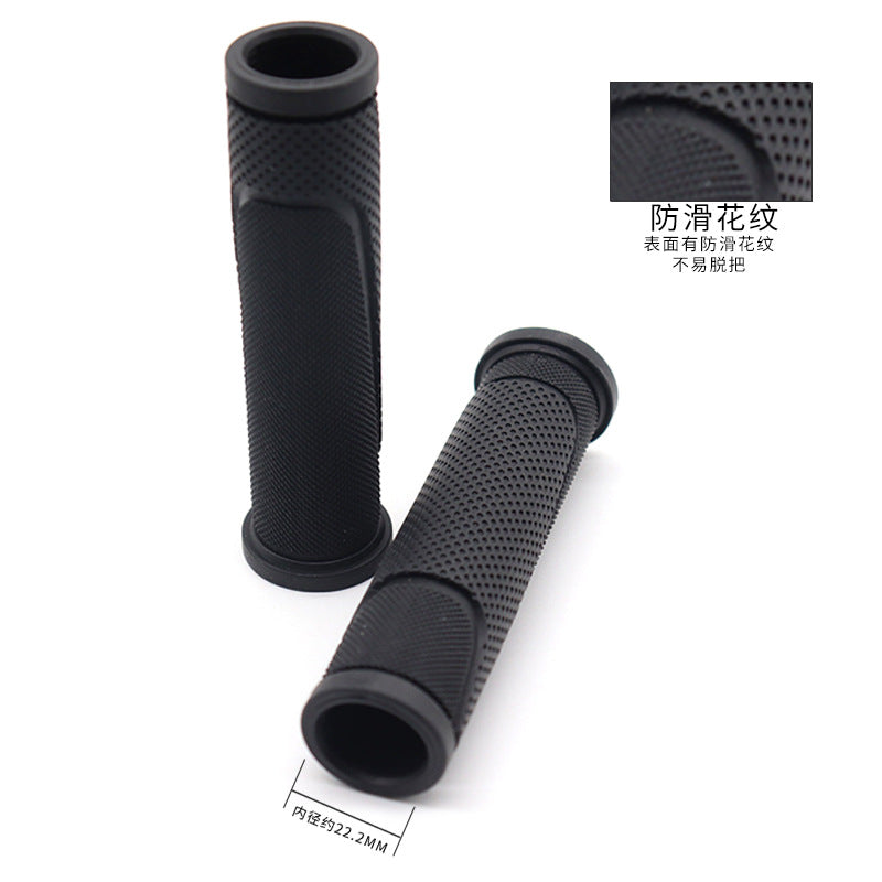 Two-color bicycle mountain handlebar cover mountain bike handle cover road bike bicycle rubber anti-slip handlebar accessories