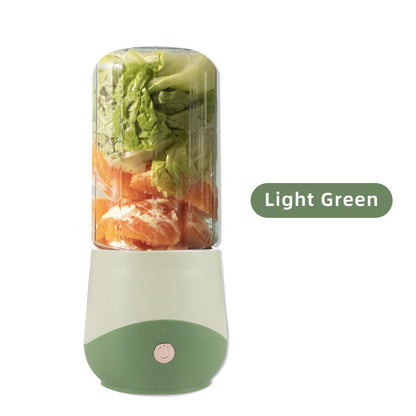 Mini Portable Electric Juicer Cup  Wireless Rechargeable Household Blender for Smoothies & Juices