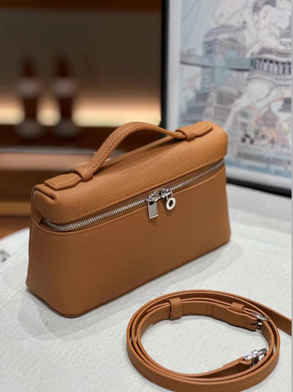 New LP Bag L19 Lunch Box Bag One Shoulder Crossbody Portable Simple and Fashionable