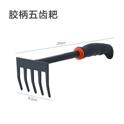 Gardening shovel flower tool household vegetable planting flower succulent planting shovel shovel hoe rushing sea turning soil set