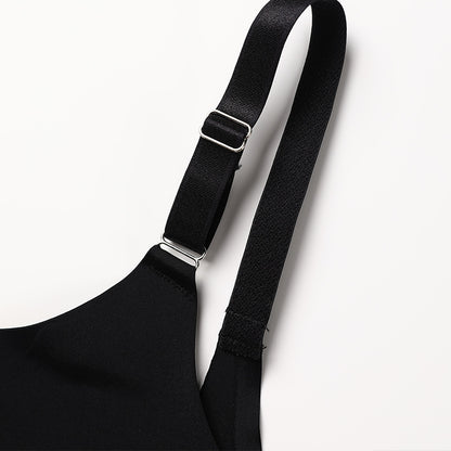 Foreign trade large size body sculpting underwear women's abdomen and buttocks adjustable shoulder strap pure cotton crotch button slimming body corset