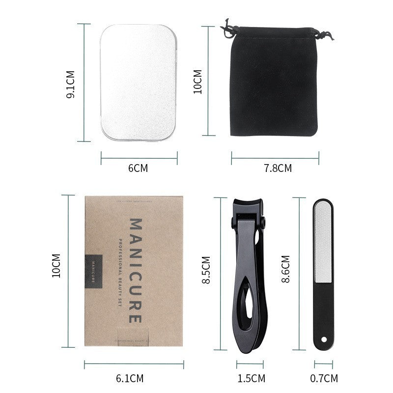 Nail clippers, large opening nail clippers, hard and portable anti-splash nail clippers, high-end original nail clippers