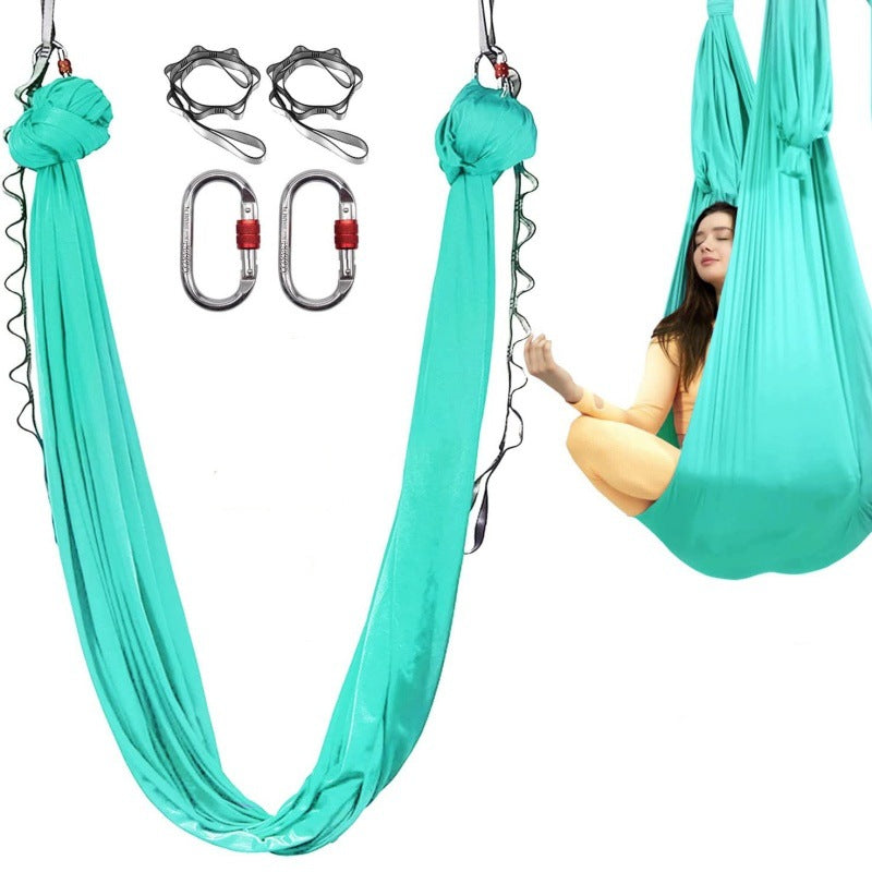 5 meters aerial yoga hammock 2.8 meters wide swing home indoor accessories fixed rope sling cloth for yoga studio special