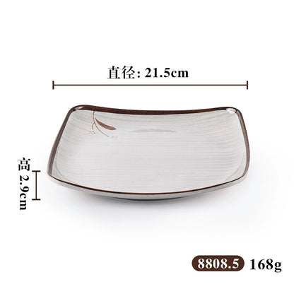 Melamine Japanese-style imitation porcelain hot pot restaurant spoon set tableware