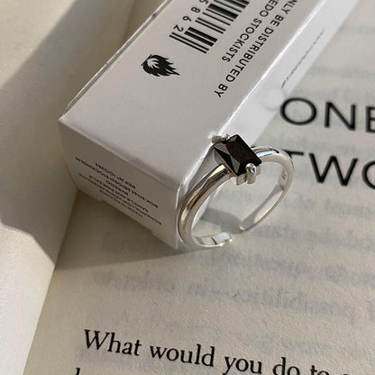 new plain ring women's niche ins high-end sense opening adjustable ring