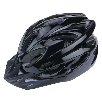 Outdoor cycling one-piece helmet is porous, breathable, ultra-light, and unisex in summer, and the size adjustable safety helmet