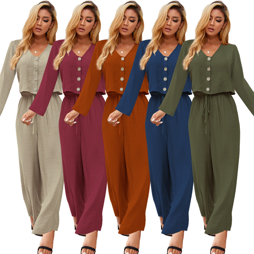 spring and summer independent station hot style suit jacket long trousers
