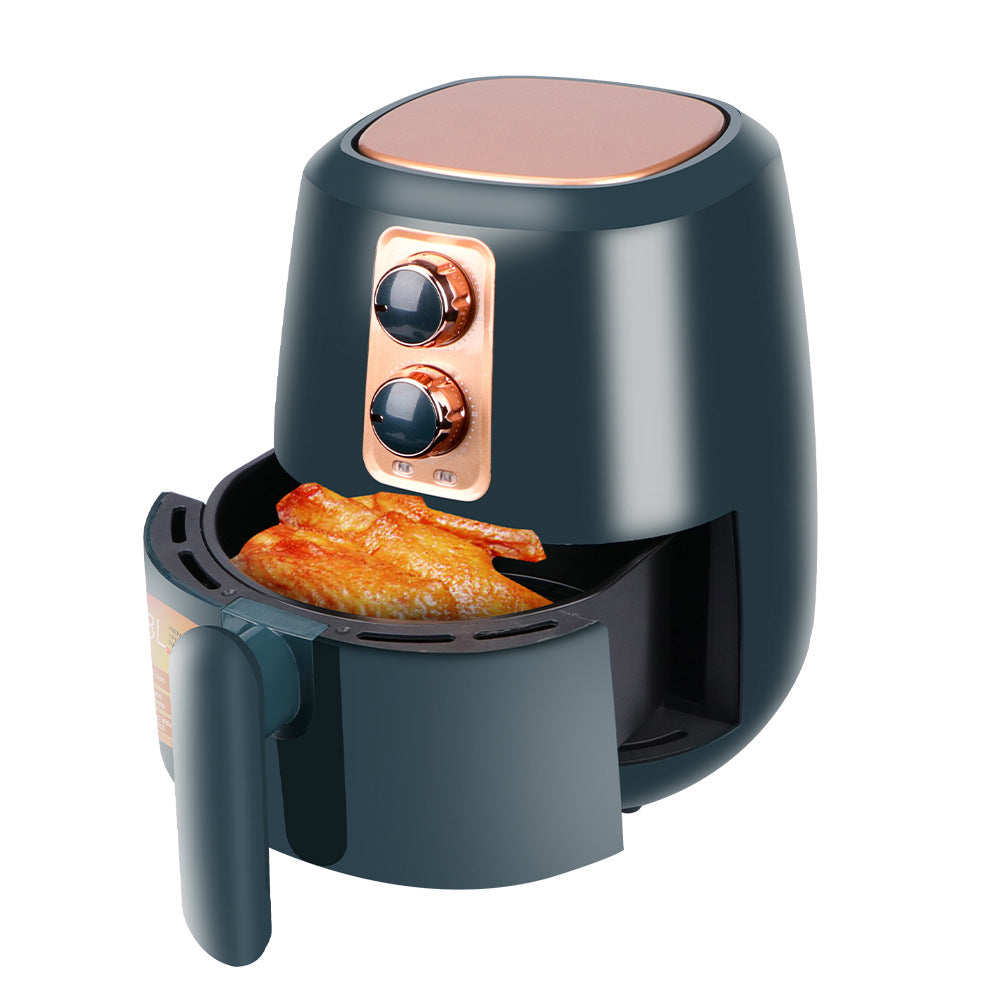 4.8L Large-Capacity Air Fryer  Intelligent, Smokeless, Low-Oil French Fry Maker  Household Electromechanical Fryer with Free Global Shipping