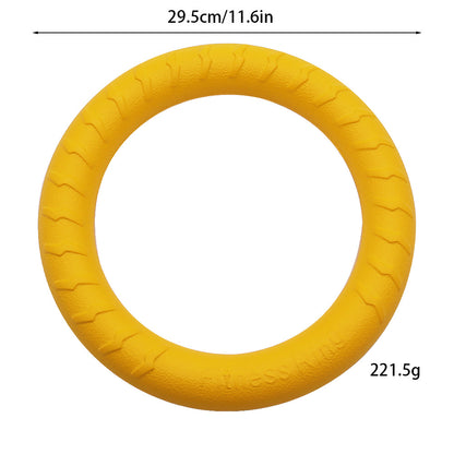 EVA pet toys dog frisbee bite ring dog toys can't bite teeth grinding pet ball puppy supplies dog pull tab