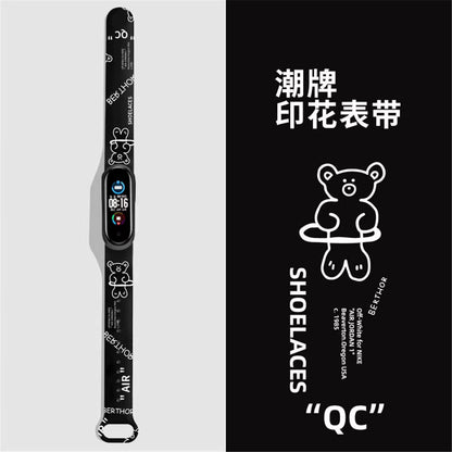 Smart bracelet junior high school female student sports electronic male waterproof Huawei Xiaomi vivo suitable for charging watch