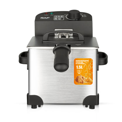 RAF 2.5L Electric Deep Fryer  Household & Commercial Use  Fries, Chicken, Snacks  Free Global Shipping