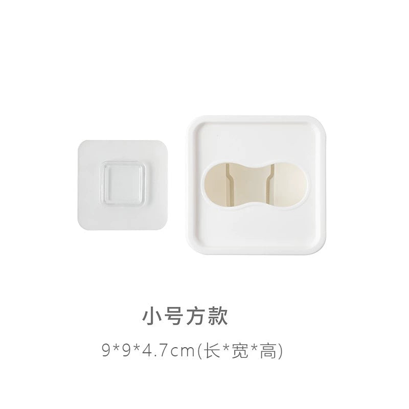 Kitchen sink filter storage box punch-free wall-mounted finishing box sundries disposable gloves storage